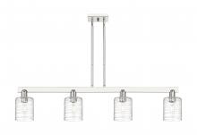 Innovation Lighting 716-4I-PN-G1113 - Cobbleskill - 4 Light - 48 inch - Polished Nickel - Stem hung - Island Light