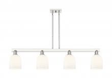 Innovation Lighting 716-4I-PN-G558-6GWH - Bella - 4 Light - 48 inch - Polished Nickel - Stem hung - Island Light