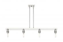 Innovation Lighting 716-4I-PN - Arcadia - 4 Light - 46 inch - Brushed Polished Nickel - Linear Pendant