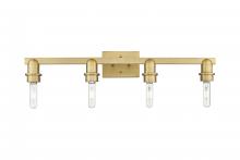 Innovation Lighting 716-4W-BB - Arcadia - 4 Light - 27 inch - Brushed Brass - Bath Vanity Light