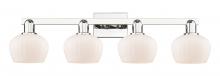 Innovation Lighting 716-4W-PN-G91 - Fenton - 4 Light - 34 inch - Polished Nickel - Bath Vanity Light