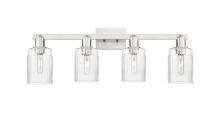 Innovation Lighting 716-4W-SN-G342 - Hadley - 4 Light - 32 inch - Brushed Satin Nickel - Bath Vanity Light