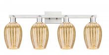 Innovation Lighting 716-4W-SN-G457-6ME - Preston - 4 Light - 36 inch - Brushed Satin Nickel - Bath Vanity Light