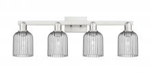 Innovation Lighting 716-4W-SN-G559-5SM - Bridal Veil - 4 Light - 36 inch - Brushed Satin Nickel - Bath Vanity Light