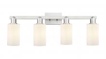 Innovation Lighting 716-4W-SN-G801 - Clymer - 4 Light - 31 inch - Brushed Satin Nickel - Bath Vanity Light