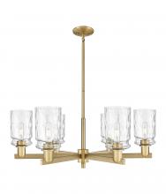 Innovation Lighting 716-6CR-BB-G352 - Candor - 6 Light - 35 inch - Brushed Brass - Stem hung - Chandelier