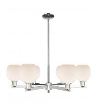 Innovation Lighting 716-6CR-PN-G101 - Belfast - 6 Light - 36 inch - Polished Nickel - Stem hung - Chandelier