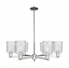 Innovation Lighting 716-6CR-PN-G112C-5CL - Cobbleskill - 6 Light - 35 inch - Polished Nickel - Stem hung - Chandelier