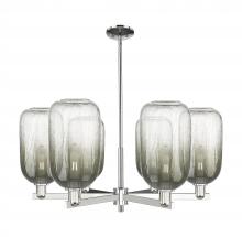 Innovation Lighting 716-6CR-PN-G482-7SL - Brookhaven Cloche - 6 Light - 24 inch - Polished Nickel - Chandelier