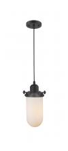 Innovations Lighting 900-1P-BK-CE231-BK-W-LED - Centri - 1 Light - 5 inch - Matte Black - Cord hung - Mini Pendant