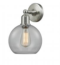 Innovation Lighting 900-1W-SN-G122-LED - Sphere - 1 Light - 8 inch - Brushed Satin Nickel - Sconce