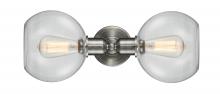 Innovation Lighting 900-2W-SN-G122-LED - Sphere - 2 Light - 21 inch - Brushed Satin Nickel - Bath Vanity Light