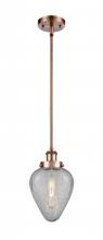 Innovation Lighting 916-1S-AC-G165 - Geneseo - 1 Light - 6 inch - Antique Copper - Mini Pendant