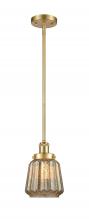 Innovation Lighting 916-1S-SG-G146 - Chatham - 1 Light - 6 inch - Satin Gold - Mini Pendant