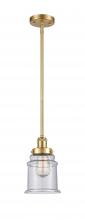 Innovation Lighting 916-1S-SG-G184 - Canton - 1 Light - 6 inch - Satin Gold - Mini Pendant
