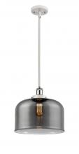 Innovations Lighting 916-1S-WPC-G73-L-LED - Bell - 1 Light - 12 inch - White Polished Chrome - Mini Pendant