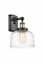 Innovation Lighting 916-1W-BAB-G713-LED - Bell - 1 Light - 8 inch - Black Antique Brass - Sconce