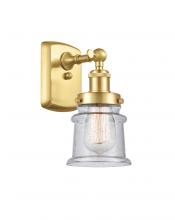 Innovation Lighting 916-1W-SG-G184S - Canton - 1 Light - 6 inch - Satin Gold - Sconce