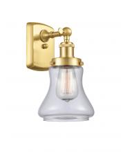 Innovation Lighting 916-1W-SG-G192 - Bellmont - 1 Light - 6 inch - Satin Gold - Sconce