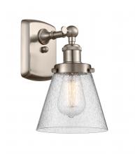 Innovations Lighting 916-1W-SN-G64 - Small Cone 1 Light Sconce