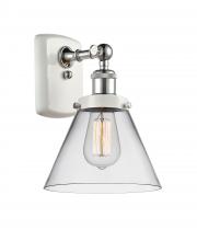 Innovations Lighting 916-1W-WPC-G42 - Cone - 1 Light - 8 inch - White Polished Chrome - Sconce