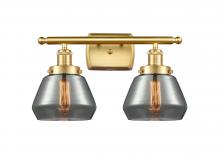 Innovation Lighting 916-2W-SG-G173 - Fulton - 2 Light - 16 inch - Satin Gold - Bath Vanity Light