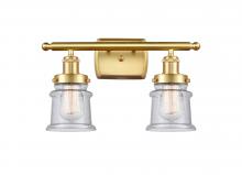 Innovation Lighting 916-2W-SG-G184S - Canton - 2 Light - 16 inch - Satin Gold - Bath Vanity Light