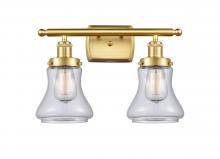 Innovation Lighting 916-2W-SG-G192 - Bellmont - 2 Light - 16 inch - Satin Gold - Bath Vanity Light