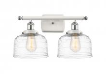 Innovations Lighting 916-2W-WPC-G713-LED - Bell - 2 Light - 18 inch - White Polished Chrome - Bath Vanity Light