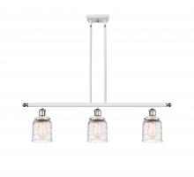 Innovations Lighting 916-3I-WPC-G513-LED - Bell - 3 Light - 36 inch - White Polished Chrome - Stem Hung - Island Light