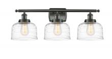 Innovation Lighting 916-3W-OB-G713 - Bell - 3 Light - 28 inch - Oil Rubbed Bronze - Bath Vanity Light