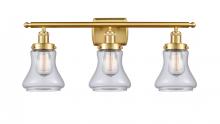 Innovation Lighting 916-3W-SG-G192 - Bellmont - 3 Light - 26 inch - Satin Gold - Bath Vanity Light
