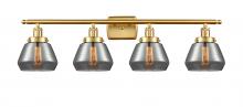 Innovation Lighting 916-4W-SG-G173 - Fulton - 4 Light - 36 inch - Satin Gold - Bath Vanity Light