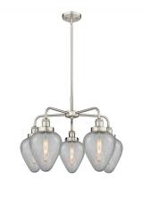 Innovation Lighting 916-5CR-SN-G165 - Geneseo - 5 Light - 25 inch - Satin Nickel - Chandelier