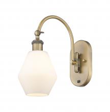 Innovation Lighting 918-1W-BB-G651-6 - Cindyrella - 1 Light - 6 inch - Brushed Brass - Adjustable - Sconce