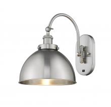 Innovation Lighting 918-1W-SN-MFD-10-SN-LED - Ballston Urban - 1 Light - 10 inch - Brushed Satin Nickel - Adjustable Swing Arm