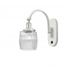 Innovations Lighting 918-1W-WPC-G302 - Colton - 1 Light - 6 inch - White Polished Chrome - Sconce