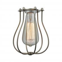 Innovation Lighting CE-513-SN - Muselet - 1 Light - 6 inch - Brushed Satin Nickel - SconCE-