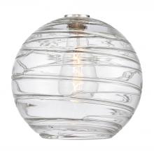 Innovation Lighting G1213-12CL - Deco Swirl 12" Clear Glass