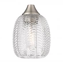 Innovation Lighting G323-5CL - Berkshire - 1 Light - 6 inch - Brushed Brass - Cord Hung - Pendant