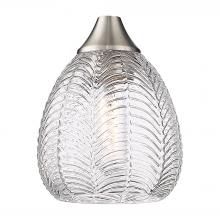 Innovation Lighting G323-6CL - Berkshire - 1 Light - 6 inch - Brushed Brass - Cord Hung - Pendant