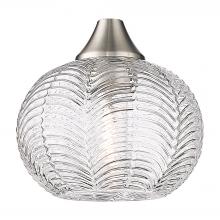 Innovation Lighting G323-7CL - Berkshire - 1 Light - 7 inch - Brushed Brass - Cord Hung - Pendant