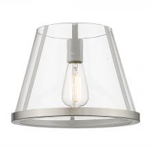 Innovation Lighting G384A-12CL - Lux - 1 Light - 12 inch - Brushed Brass - Chain Hung - Mini Pendant