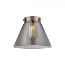 Innovation Lighting G43 - Large Cone Light Smoke Glass