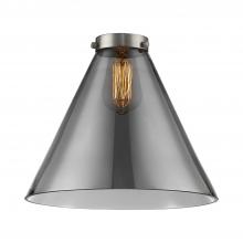 Innovations Lighting G43-L - Cone 12" Plated Smoke Glass