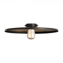 Innovation Lighting MFR-16-BK - Railroad Light 16 inch Matte Black Metal Shade